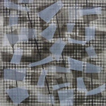 Black and White 5 -  42 x 42 cm  2012 (verkocht)